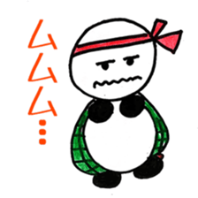 PANDA turtle TONTON sticker #13934931
