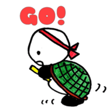 PANDA turtle TONTON sticker #13934933