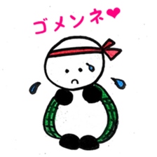 PANDA turtle TONTON sticker #13934953
