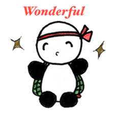 PANDA turtle TONTON sticker #13934955