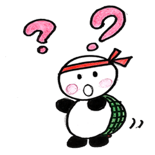 PANDA turtle TONTON sticker #13934962