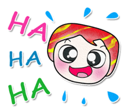 Ha Ha Ha !! My name is Yoshi.^__^ sticker #13934978