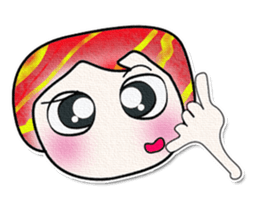 Ha Ha Ha !! My name is Yoshi.^__^ sticker #13934988