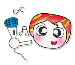 Ha Ha Ha !! My name is Yoshi.^__^ sticker #13934999