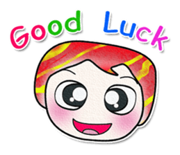 Ha Ha Ha !! My name is Yoshi.^__^ sticker #13935000