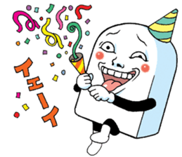 Mr.funny face [New Year's holiday] sticker #13935188