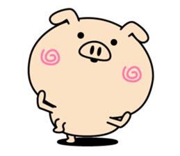 Intelligent pig(Overseas edition) sticker #13935671