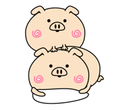 Intelligent pig(Overseas edition) sticker #13935673