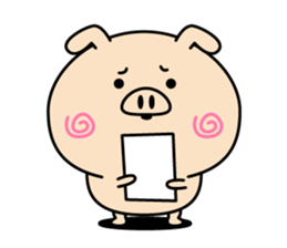 Intelligent pig(Overseas edition) sticker #13935687