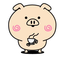 Intelligent pig(Overseas edition) sticker #13935697