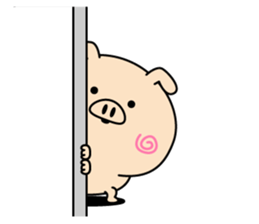 Intelligent pig(Overseas edition) sticker #13935699
