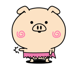 Intelligent pig(Overseas edition) sticker #13935706