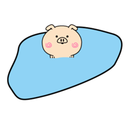 Intelligent pig(Overseas edition) sticker #13935708