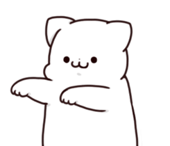 Mr. fat cat sticker #13935727
