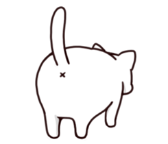 Mr. fat cat sticker #13935730