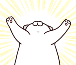 Mr. fat cat sticker #13935731