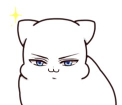 Mr. fat cat sticker #13935743