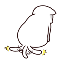 Mr. fat cat sticker #13935748