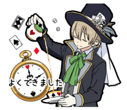 Boy in Wonderland sticker #13935932