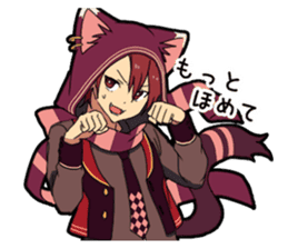 Boy in Wonderland sticker #13935934