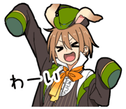 Boy in Wonderland sticker #13935947