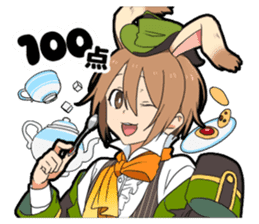Boy in Wonderland sticker #13935949