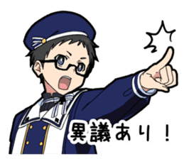 Boy in Wonderland sticker #13935960