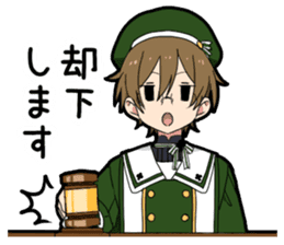 Boy in Wonderland sticker #13935961