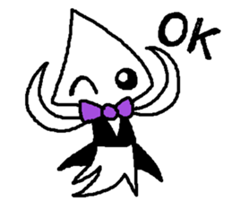 Cuttlefish Butler sticker #13936015
