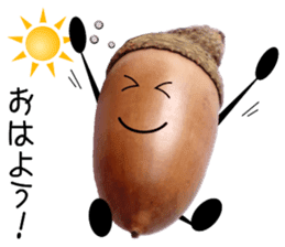 Run! Run! Acorn-chan! sticker #13936070