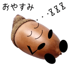 Run! Run! Acorn-chan! sticker #13936071