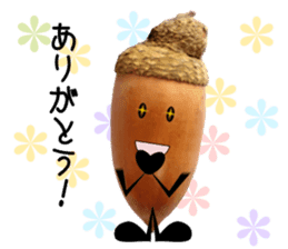Run! Run! Acorn-chan! sticker #13936079