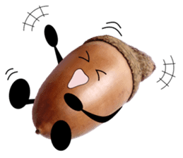 Run! Run! Acorn-chan! sticker #13936086