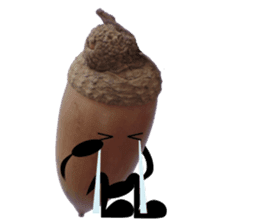 Run! Run! Acorn-chan! sticker #13936087