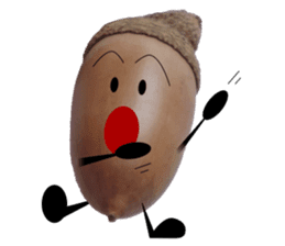 Run! Run! Acorn-chan! sticker #13936091