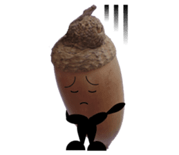 Run! Run! Acorn-chan! sticker #13936093