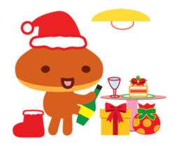 kurich 01 moving ! merry christmas sticker #13936111
