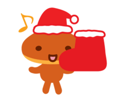 kurich 01 moving ! merry christmas sticker #13936115