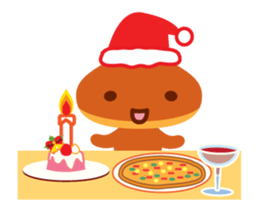 kurich 01 moving ! merry christmas sticker #13936116