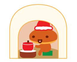 kurich 01 moving ! merry christmas sticker #13936117