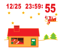 kurich 01 moving ! merry christmas sticker #13936122