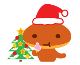 kurich 01 moving ! merry christmas sticker #13936123