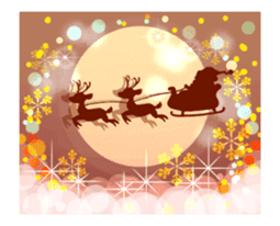 Sparkling! Christmas card Ver.1 sticker #13936168