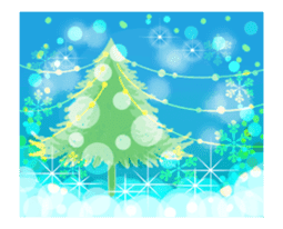 Sparkling! Christmas card Ver.1 sticker #13936169