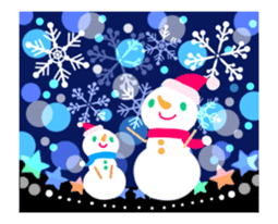 Sparkling! Christmas card Ver.1 sticker #13936172