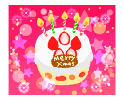 Sparkling! Christmas card Ver.1 sticker #13936175