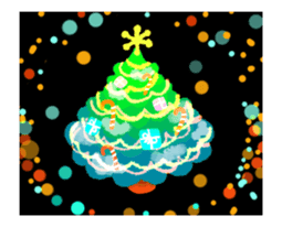 Sparkling! Christmas card Ver.1 sticker #13936176