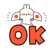Small rabbit ( New Year and Winter ver.) sticker #13936197