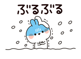 Small rabbit ( New Year and Winter ver.) sticker #13936200