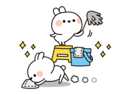 Small rabbit ( New Year and Winter ver.) sticker #13936201